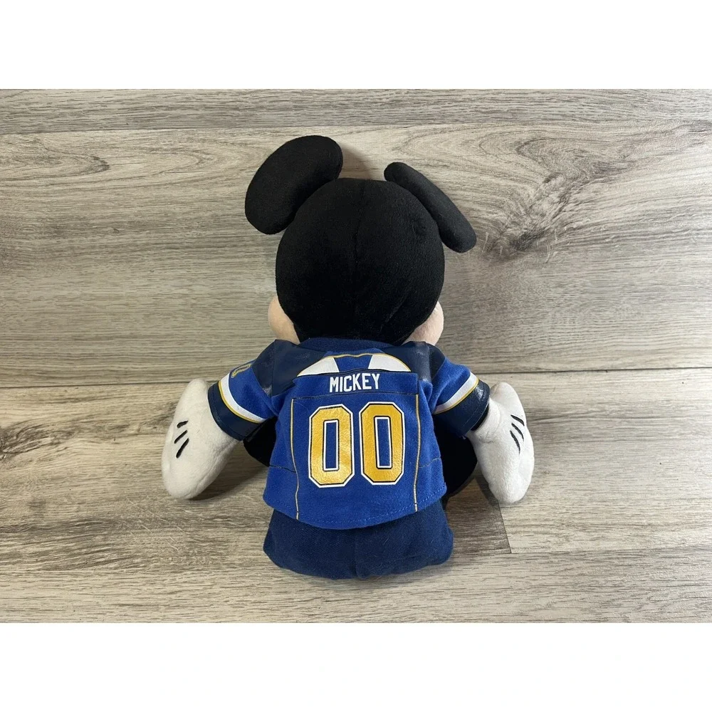 Disney St‎ Louis Blues Mickey Mouse Plush Stuffed Animal NHL Hockey 10